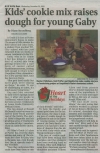 Kid's cookie mix raises dough for young Gaby